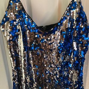 Sequin mini dress